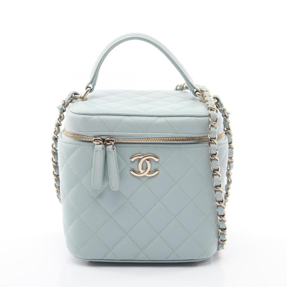 Chanel Matelassé 2-Way Shoulder Bag/Handbag, Caviar Leather (Grained Calfskin...